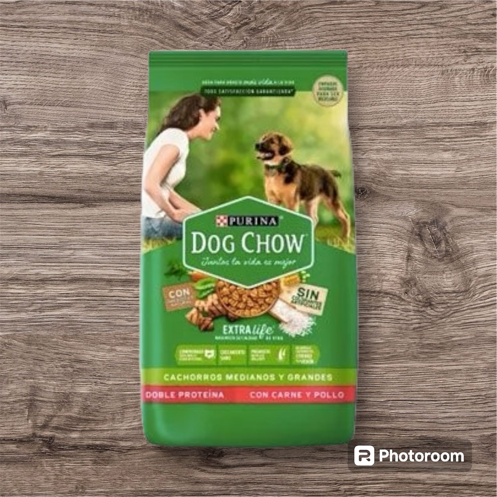 Dog chow cachorro mediano/ grande x 21 kg