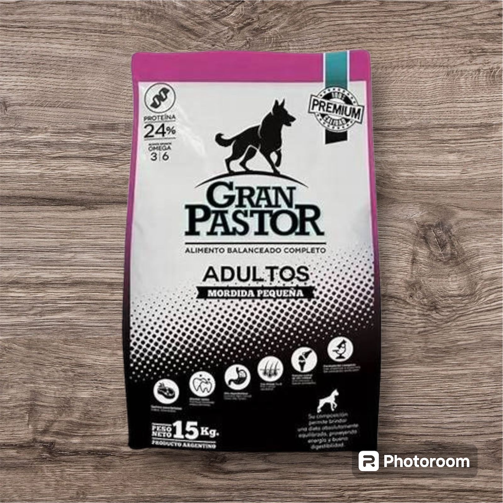GRAN PASTOR ADULTO PEQUEÑO X 15 KG